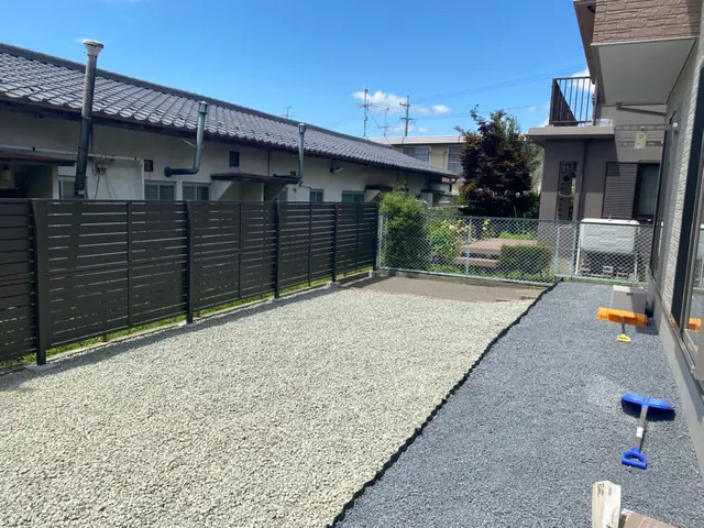 砂利敷施工サービスの画像