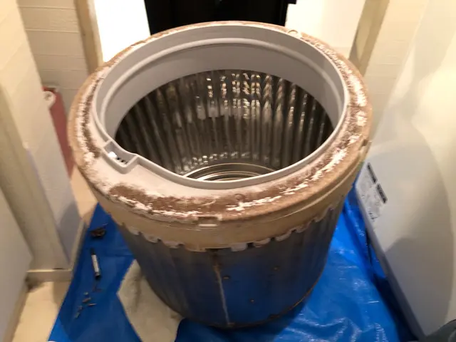 縦型洗濯機クリーニング！自社で対応！損害保険加入サービスの画像