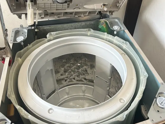 縦型洗濯機クリーニング！自社で対応！損害保険加入サービスの画像