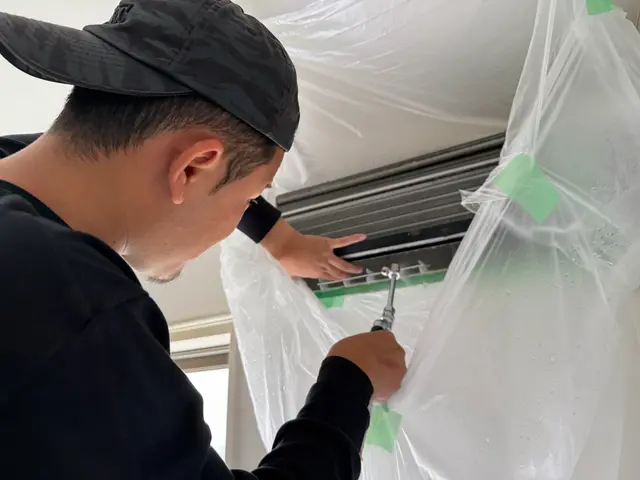 【新規出店料金実施中】最短28日可◎エアコン本格稼働前に！お子様やペットも快適にサービスの画像