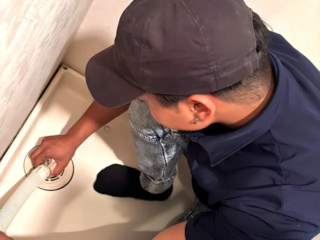 ◎ただの設置じゃ終わらせない◎丁寧・安心のプロ施工◎洗濯機設置はお任せください！サービスの画像