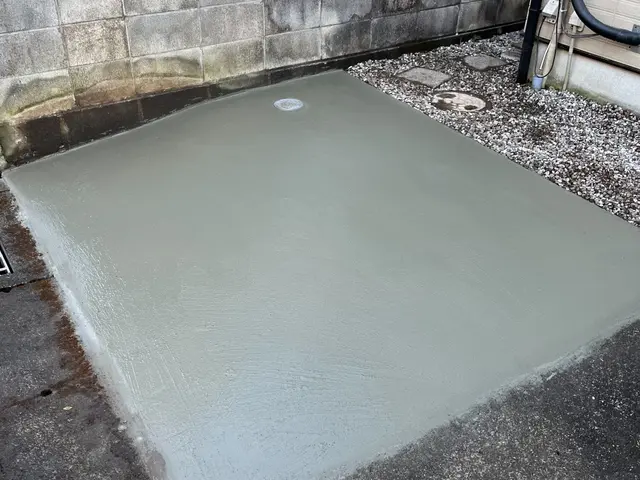 駐車場･犬走り等の土間コンクリート施工サービスの画像