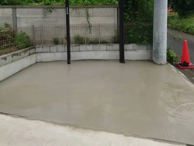 駐車場･犬走り等の土間コンクリート施工サービスの画像