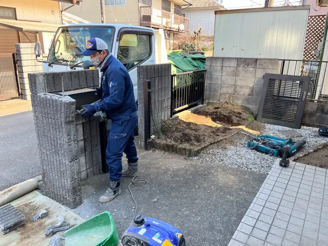 駐車場･犬走り等の土間コンクリート施工サービスの画像