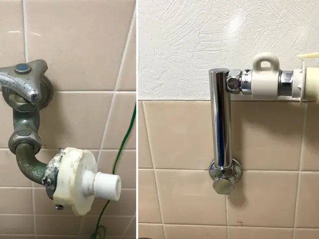 福岡市【洗濯機設置】洗濯機の設置・給水栓・排水ホース接続　給水工事主任技術者在籍サービスの画像