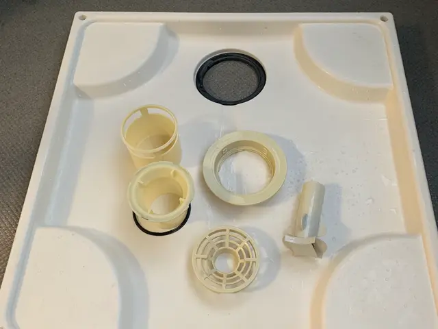 分解洗浄。縦型の洗濯機クリーニング！乾燥機付きは+11,000です。サービスの画像