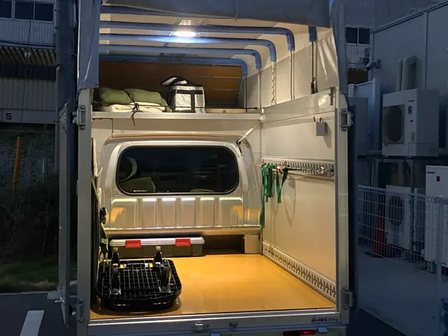 ［関西発→全国] 小規模店舗・什器・催事・イベント　軽特装車チャーター便サービスの画像