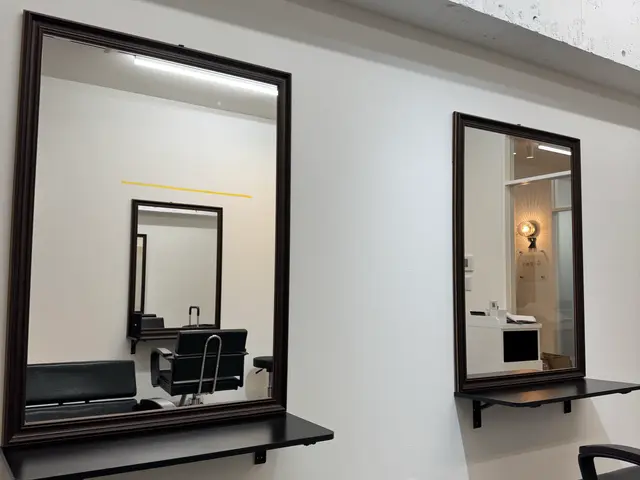 壁掛けミラー各種取付サービスの画像