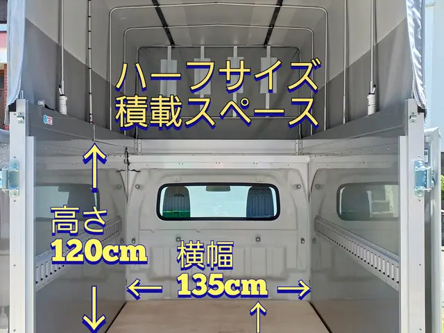 ☆引越・家電配送専門20年☆軽トラ最大級☆2トン容積変更可☆PayPay可☆サービスの画像