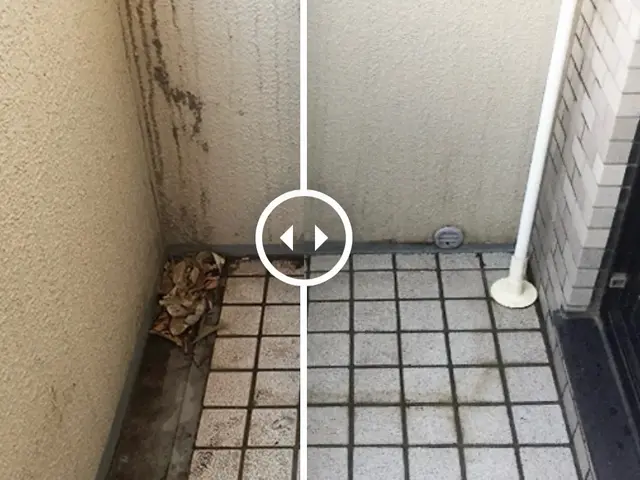 高圧洗浄機を使用し、仕上がり重視で丁寧に作業いたします！サービスの画像