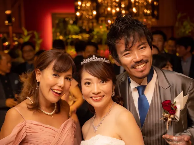 プロカメラマンがゲスト目線で撮影します！動画も写真も撮影可能です。サービスの画像