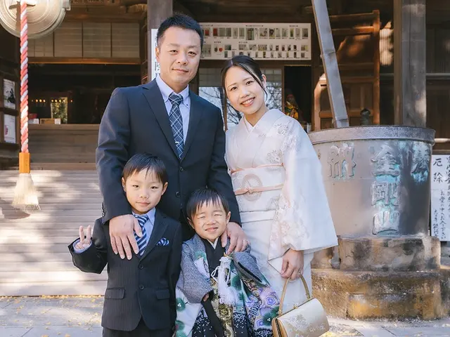 見るたび笑顔になれる、魔法の七五三撮影