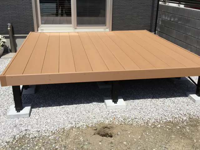 ウッドデッキの解体処分、新設サービスの画像