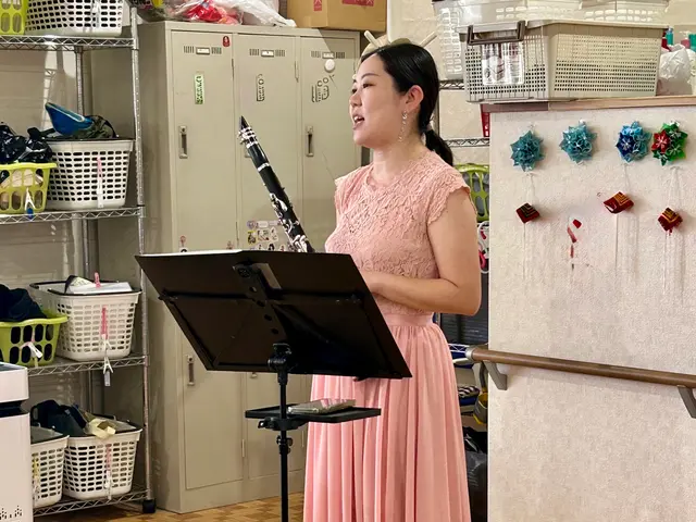 【クラシックから童謡まで】明るい音色で癒しのクラリネット◎司会も対応可