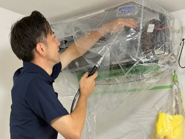 ★専用高圧洗浄機を使ったエアコンクリーニング★サービスの画像