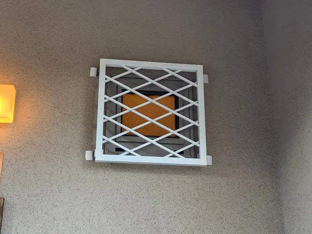 ★目隠しルーバーで防犯対策★窓面格子取付★コスパGOOD★火災保険が使えるかも？サービスの画像