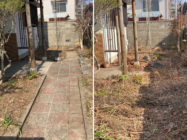 【実績15年以上】一級造園技能士も保有で丁寧な施工   ゴミ代込なのでお値打ち！サービスの画像