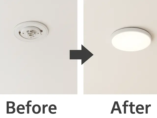 <安心・安全>明るく快適！照明・シーリング・ダウンライト取付／交換サービスの画像