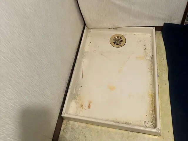 壊れたりした洗濯パンを新しい物に交換します！洗濯パンを撤去してスッキリ出来ます。サービスの画像