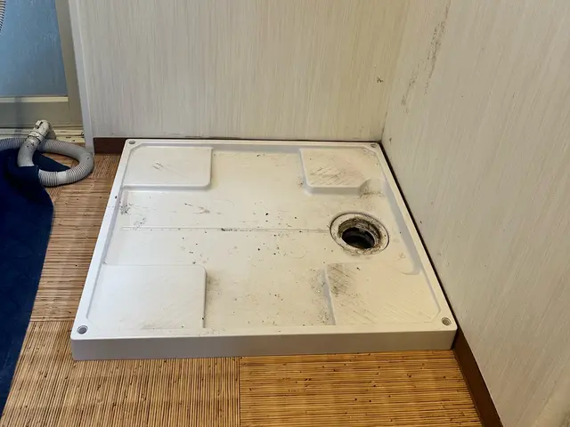 壊れたりした洗濯パンを新しい物に交換します！洗濯パンを撤去してスッキリ出来ます。サービスの画像