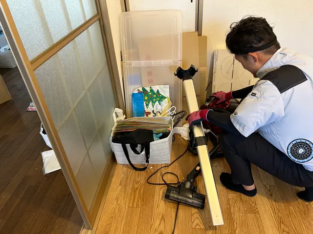 プロの技術でご満足いただけるように心を込めて作業いたしますサービスの画像