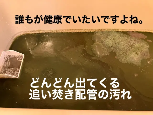 赤ちゃんの誕生までに急いで済ませたい風呂釜洗浄★黒い汚れや臭いは危険サインですサービスの画像