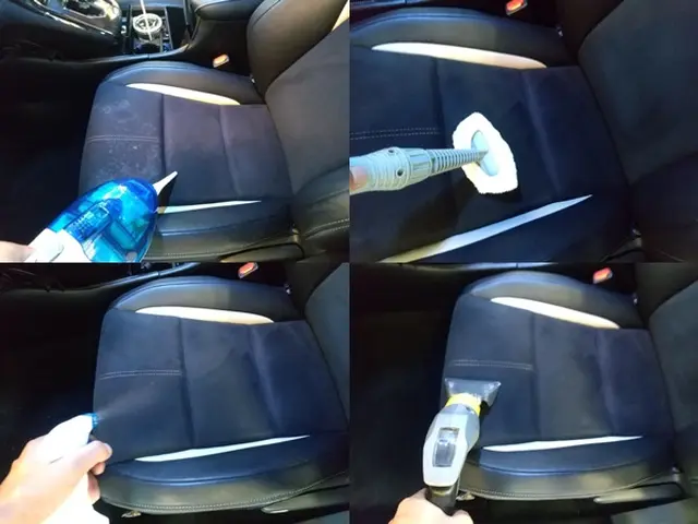 【大分県】安心安全なアルカリイオン洗浄水を使用した出張車内シートクリーニング！サービスの画像