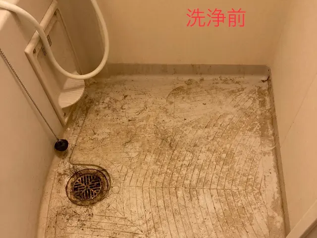 ※浴室クリーニング※      鏡の鱗取り機械研磨　エプロン内清掃　換気扇内清掃サービスの画像