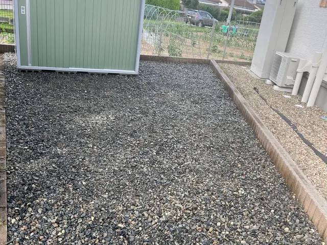 【雑草対策に最適】砂利施工で綺麗なお庭に仕上げてまいります！サービスの画像