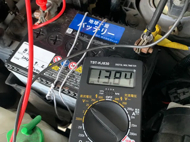 オルタネーター交換　ベルト交換もサービスの画像