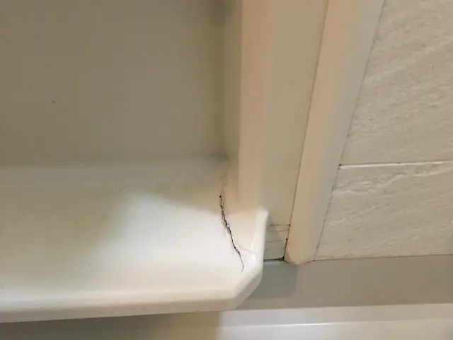 洗面ボウルの傷、ひび、欠けの補修サービスの画像