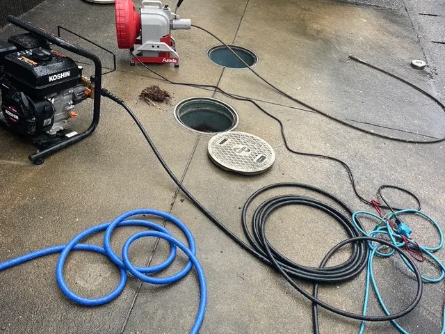 •	【高圧洗浄】排水管スッキリ洗浄サービス	•	詰まり・ニオイ予防 排水管洗浄サービスの画像