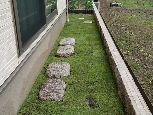 【実績24年】お庭を鮮やかなグリーンに!話題の●人工芝、TM-9●も施工可能!!サービスの画像