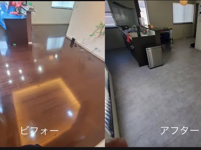 【世田谷発→大工歴35年のフローリング施工】大工仕込みの確かな床張替えを約束サービスの画像