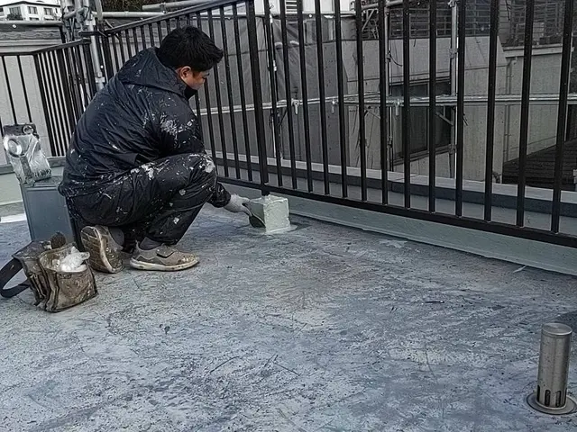 屋上やバルコニー防水サービスの画像