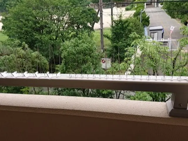 口コミ、顧客満足賞！べランダ横幅4mまで高品質ネット設置+清掃消毒34800円サービスの画像