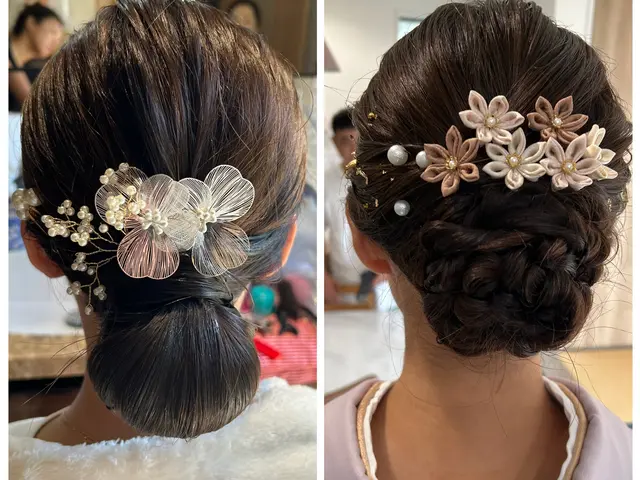 ＊国家資格着付技能士1級/着付サービス内ヘアアレンジしてます／精一杯対応努めます