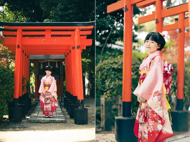 七五三の自然な表情を丁寧に残しますサービスの画像