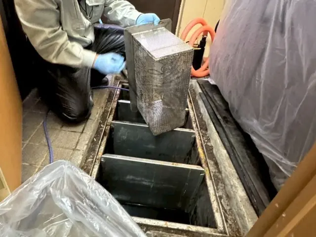 ◎飲食店・法人向け◎環境にも店舗にもやさしい！次世代のグリストラップ清掃!!サービスの画像