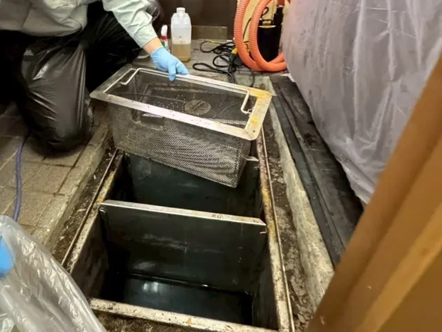 ◎飲食店・法人向け◎環境にも店舗にもやさしい！次世代のグリストラップ清掃!!サービスの画像