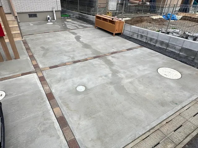 駐車場高圧洗浄サービスの画像