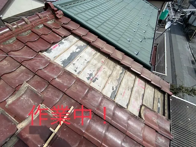 【訪問営業のご相談が多いです？】雨漏り・瓦ズレ・瓦割れ・漆喰・棟板金サービスの画像