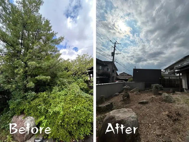 【10%割引中！】地域密着で年間150件以上の実績！お庭の草刈りはお任せ下さい！サービスの画像