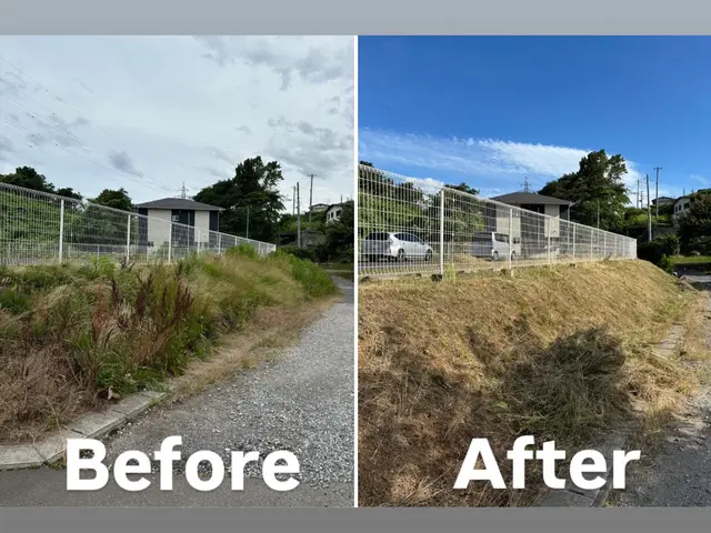 草刈り（草刈り機）サービスの画像