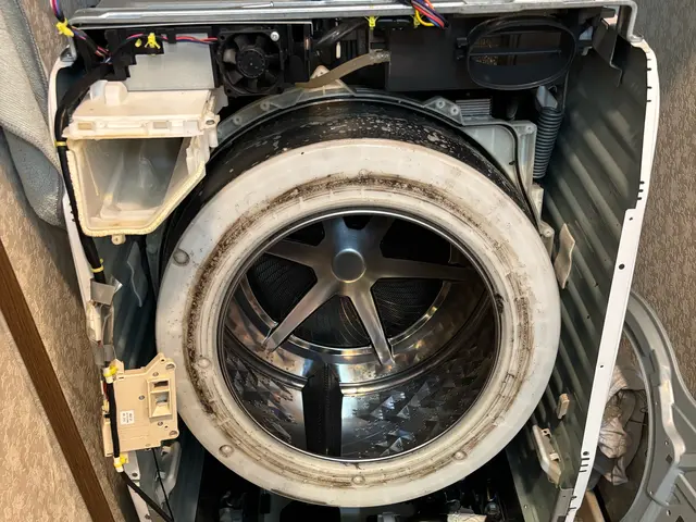 ドラム式洗濯機分解洗浄　当社にお任せください！サービスの画像