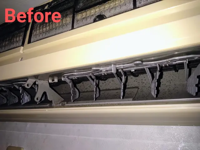 【暖房シーズン前に是非クリーニングを！スピード対応！！】◎分解清掃対応！サービスの画像