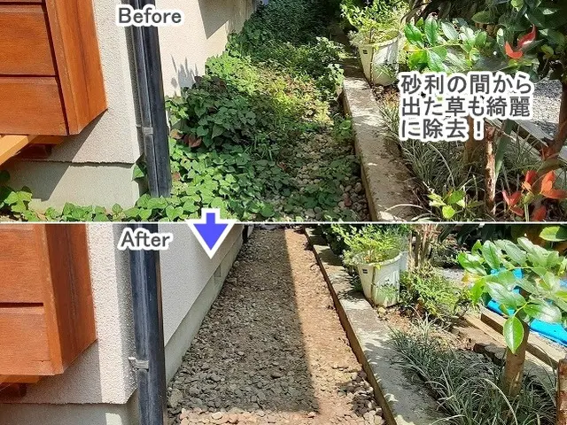 ★年内に草をキレイに！【３連続入賞店★口コミ好評】◆高崎の植木屋★ご予約お早めにサービスの画像