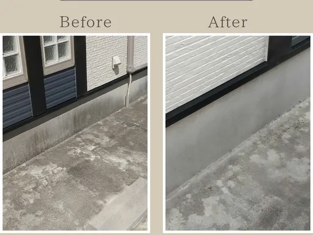 玄関・ブロック塀・ウッドデッキ(高圧洗浄)サービスの画像