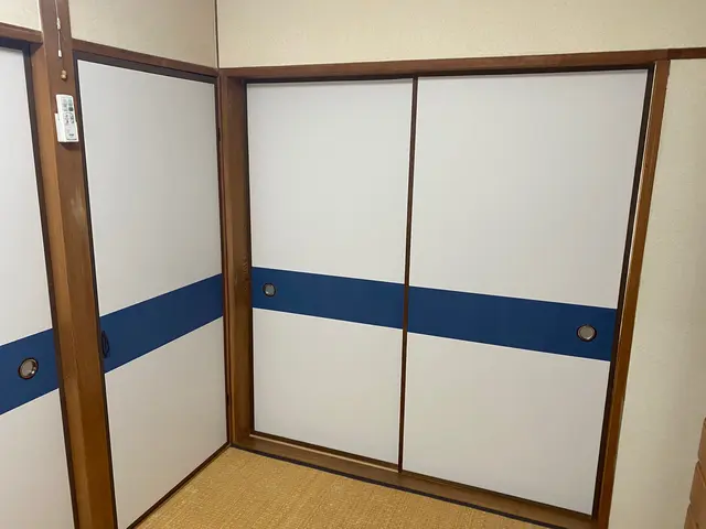 ふすま張り替えをお考えのお客様、是非当店にお任せください！サービスの画像