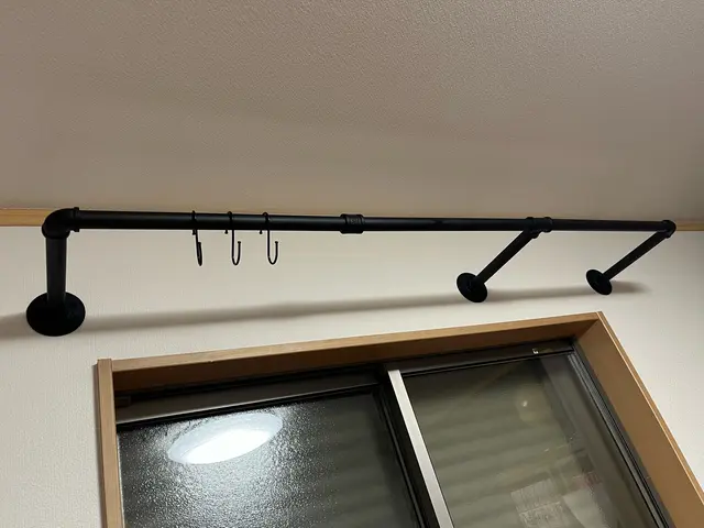 ハンガーパイプ・ハンガーバー取付!!丁寧かつスピーディーに!サービスの画像